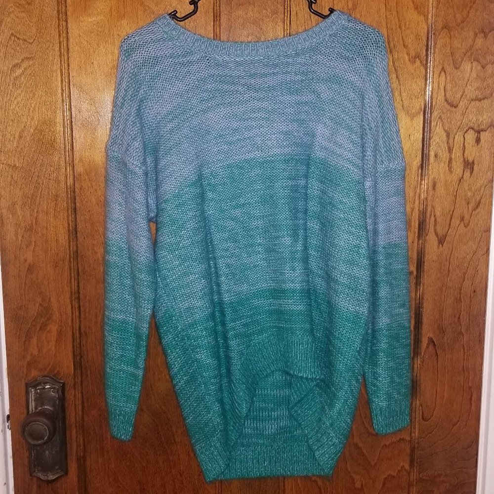 rue21 Aqua Green Sweater